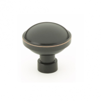 Emtek 86696 Industrial Modern Brandt Cabinet Knob Oil Rubbed Bronze (US10B)