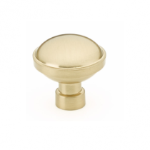 Emtek 86695 Industrial Modern Brandt Cabinet Knob Satin Brass