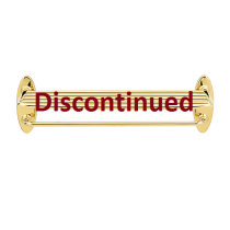 Baldwin Springfield 24" Towel Shelf Polished Brass (030)