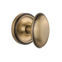 Nostalgic Warehouse Homestead Privacy Mortise with Classic Rose Antique Brass