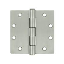 Deltana 4 1/2" x 4 1/2" Square Corner Stainless Steel Hinges SS45U32D