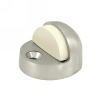 Deltana 1-3/8" Floor Mounted Dome Stop in Satin Nickel