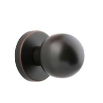 Emtek Orb Knob Door Set with Disk Rose Oil Rubbed Bronze (US10B)