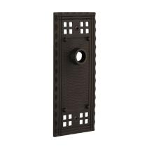 Nostalgic Warehouse Craftsman Plate Without Keyhole Passage Oil Rubbed Bronze 
