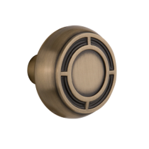 Nostalgic Warehouse Mission Knobs Only Antique Brass (AB)