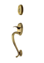 Nostalgic Warehouse Oxford Park Handleset Antique Brass (AB)