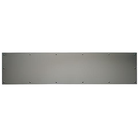 Baldwin 2000 8" x 30" Solid Brass Kick Plate Antique Nickel