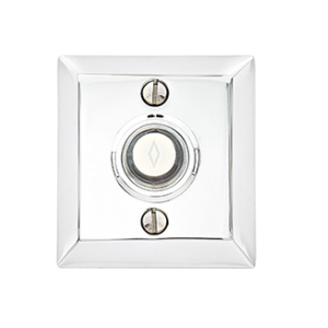 Emtek 2409 Door Bell Button w/WQuincy rose Satin Nickel (US15)