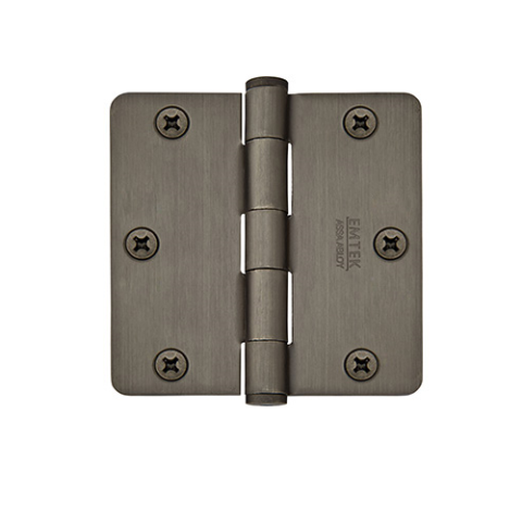 Emtek 3 1/2 Steel residential duty radius corner 91023