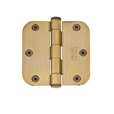 Emtek 3 1/2 Steel residential duty radius corner 91033 
