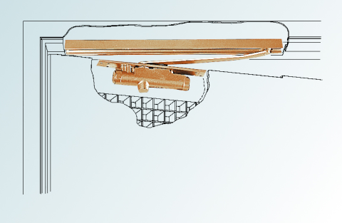 LCN 3133 Concealed Mount Door Closer