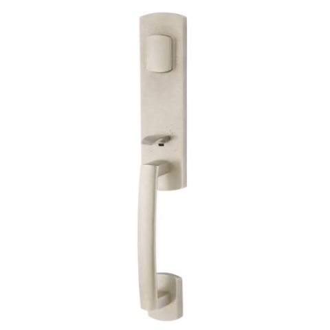 Emtek 451822 Logan Handleset Tumbled White Bronze (TWB)