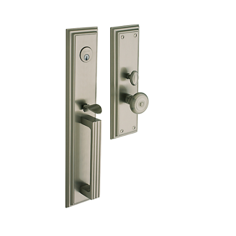 Baldwin Estate 6542 Tremont Mortise Handleset in Satin Nickel (150)