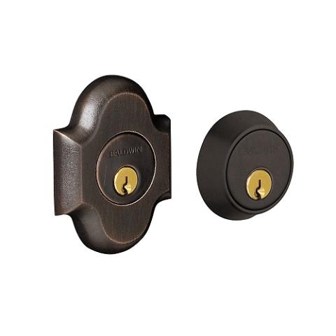 Baldwin 8253 Double Cylinder 402 Distressed Oil Rubbed Bronze