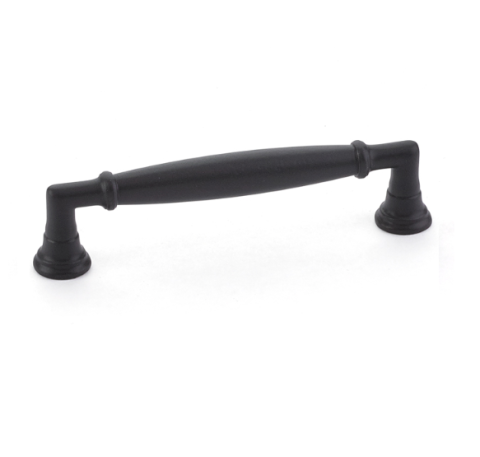 Emtek 86478 Transitional Heritage Westwood Cabinet Pull Flat Black