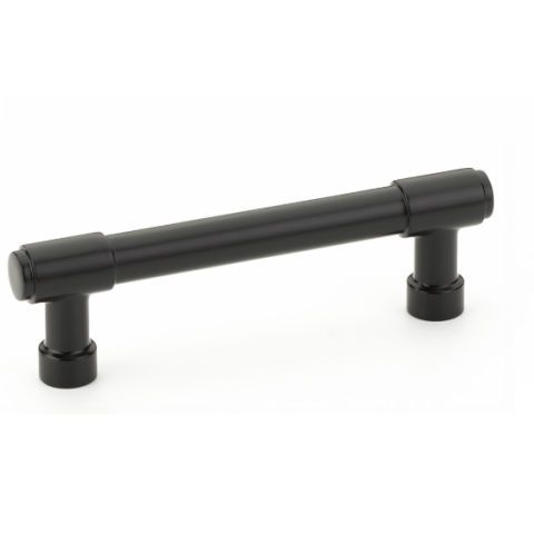 Emtek 86691 Industrial Modern Jasper Cabinet Pull Flat Black (US19)