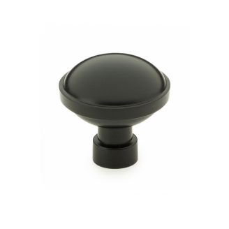 Emtek 86696 Industrial Modern Brandt Cabinet Knob Flat Black (US19)