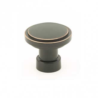 Emtek 86698 Industrial Modern Haydon Cabinet Knob Oil Rubbed Bronze (US10B)
