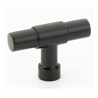 Emtek 86699 Industrial Modern Jasper Cabinet Knob Flat Black (US19)