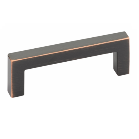 Emtek 86706 Modern Rectangular Warwick Cabinet Pull Oil Rubbed Bronze (US10B)