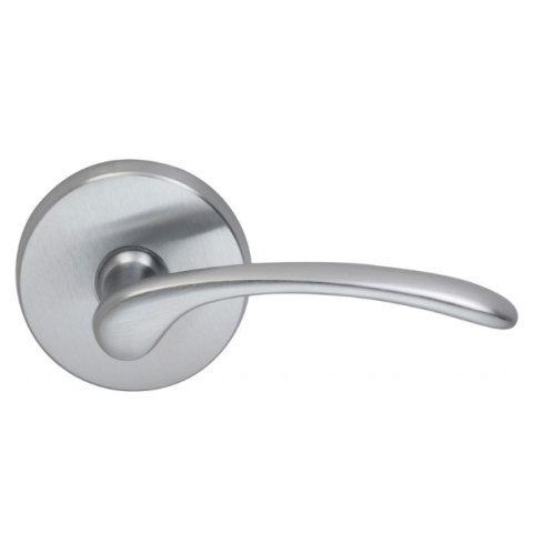 Omnia 890 Lever Latchset Satin Chrome (US26D)
