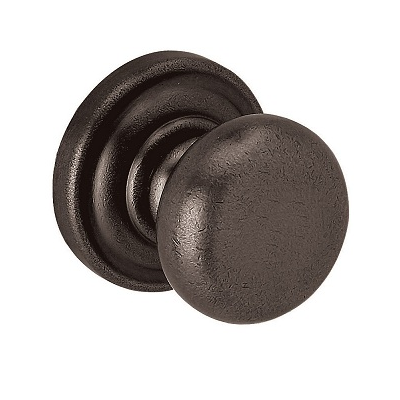Baldwin Estate Pre-Configured 5015 Classic Door 402 Distressed Oil Rubbed Bronze