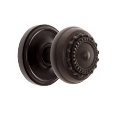 Nostalgic Warehouse Meadows Knob Privacy Mortise with Classic Rose OB