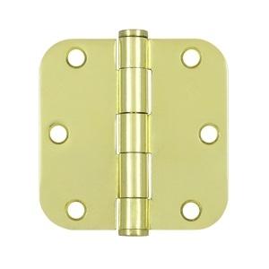 Deltana 3 1/2" x 3 1/2" Radius Corner Heavy Duty Steel Hinges