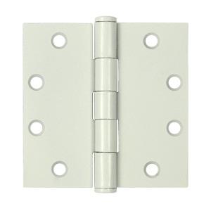 Deltana 4 1/2" x 4 1/2" Square Corner Heavy Duty Steel Hinges S45U