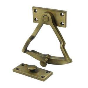 Deltana DDQ56 Dutch Door Quadrant shown in Antique Brass (US5)