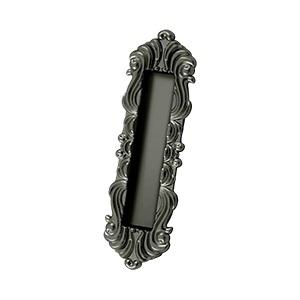 Deltana FPV7178 Solid Brass Victorian HD Flush Pull Antique Nickel (US15A)