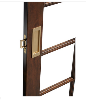 Baldwin PD005.003.PASS Santa Monica Passage Sliding Door Set