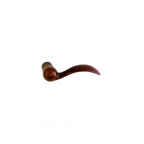 Rocky Mountain LB50 Small Beaver Tail lever in Silicon Bronze r patina Rust
