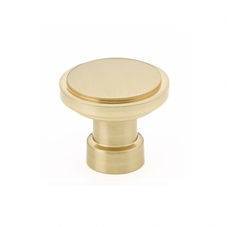 Emtek 86698 Industrial Modern Haydon Cabinet Knob Satin Brass (US4)