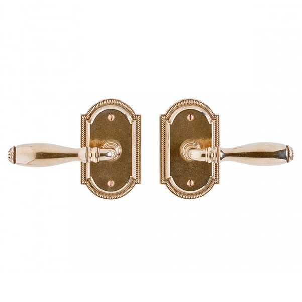 Rocky Mountain E005 Ellis Escutcheon with choice of Knob or Lever